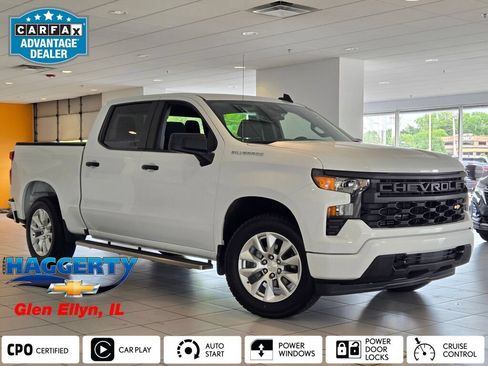 Certified 2023 Chevrolet Silverado 1500 Custom RWD image 1