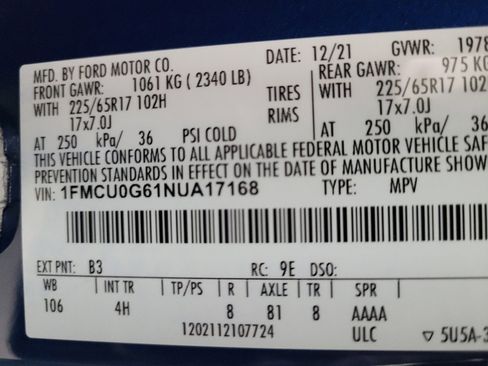 Used 2022 Ford Escape SE FWD image 33