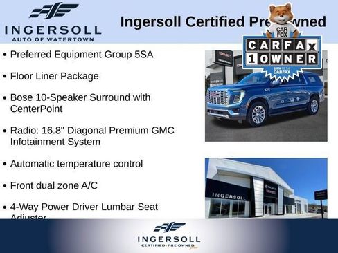 Used 2025 GMC Yukon XL Denali w/ LPO, Floor Liner Package AWD/4WD image 9