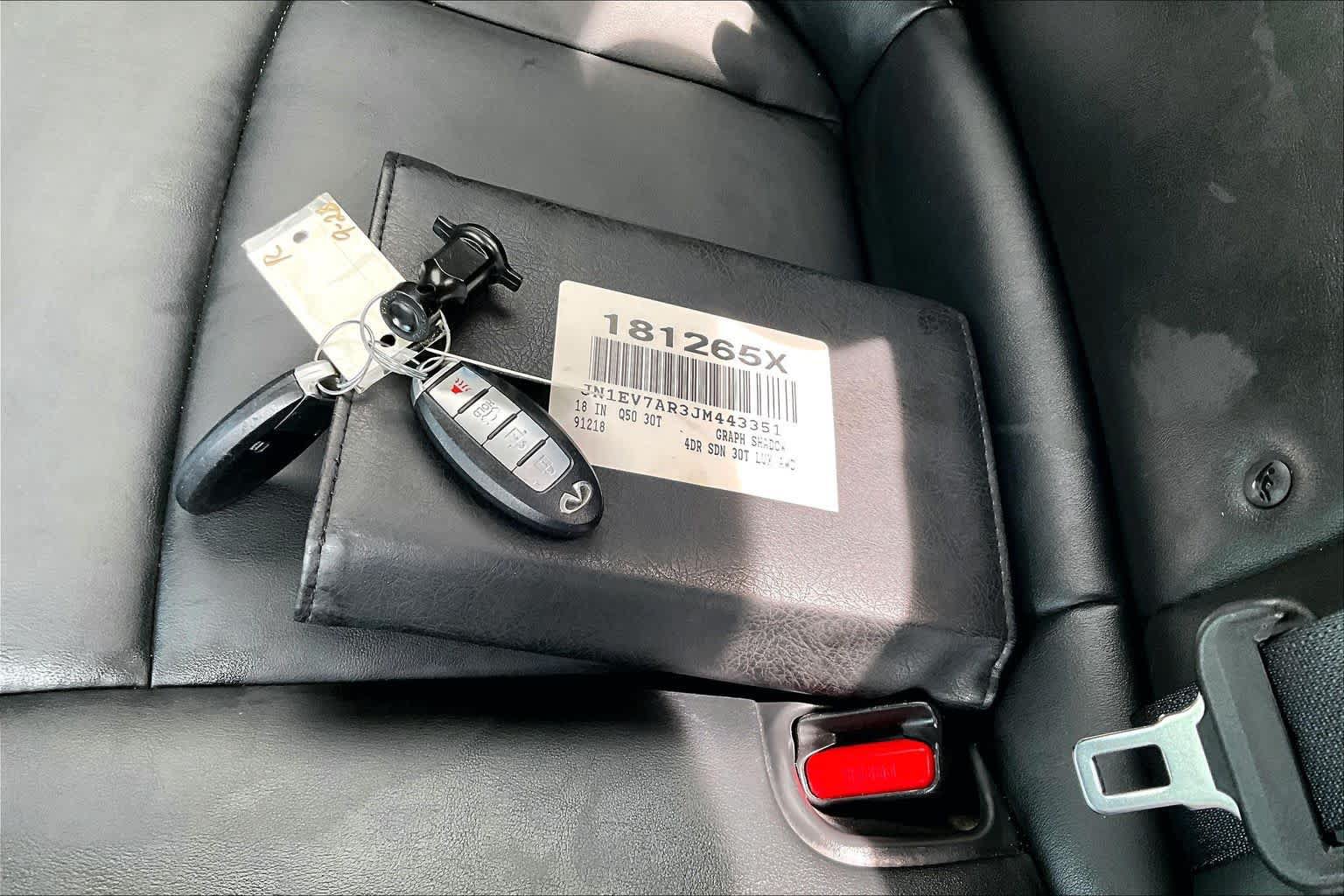 Used 2018 INFINITI Q50 Luxe AWD/4WD image 15