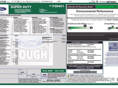 Used 2022 Ford F350 Limited AWD/4WD image 32