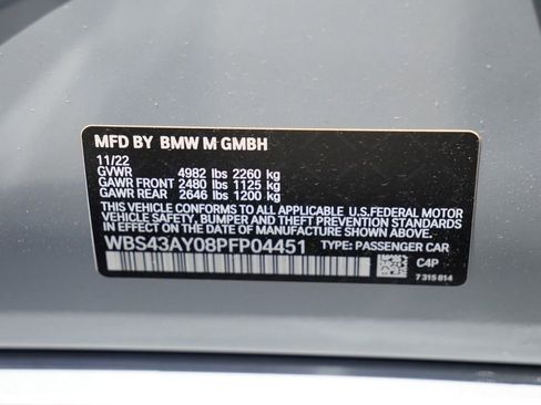 Used 2023 BMW M3 Competition w/ Parking Assistance Package AWD/4WD image 31