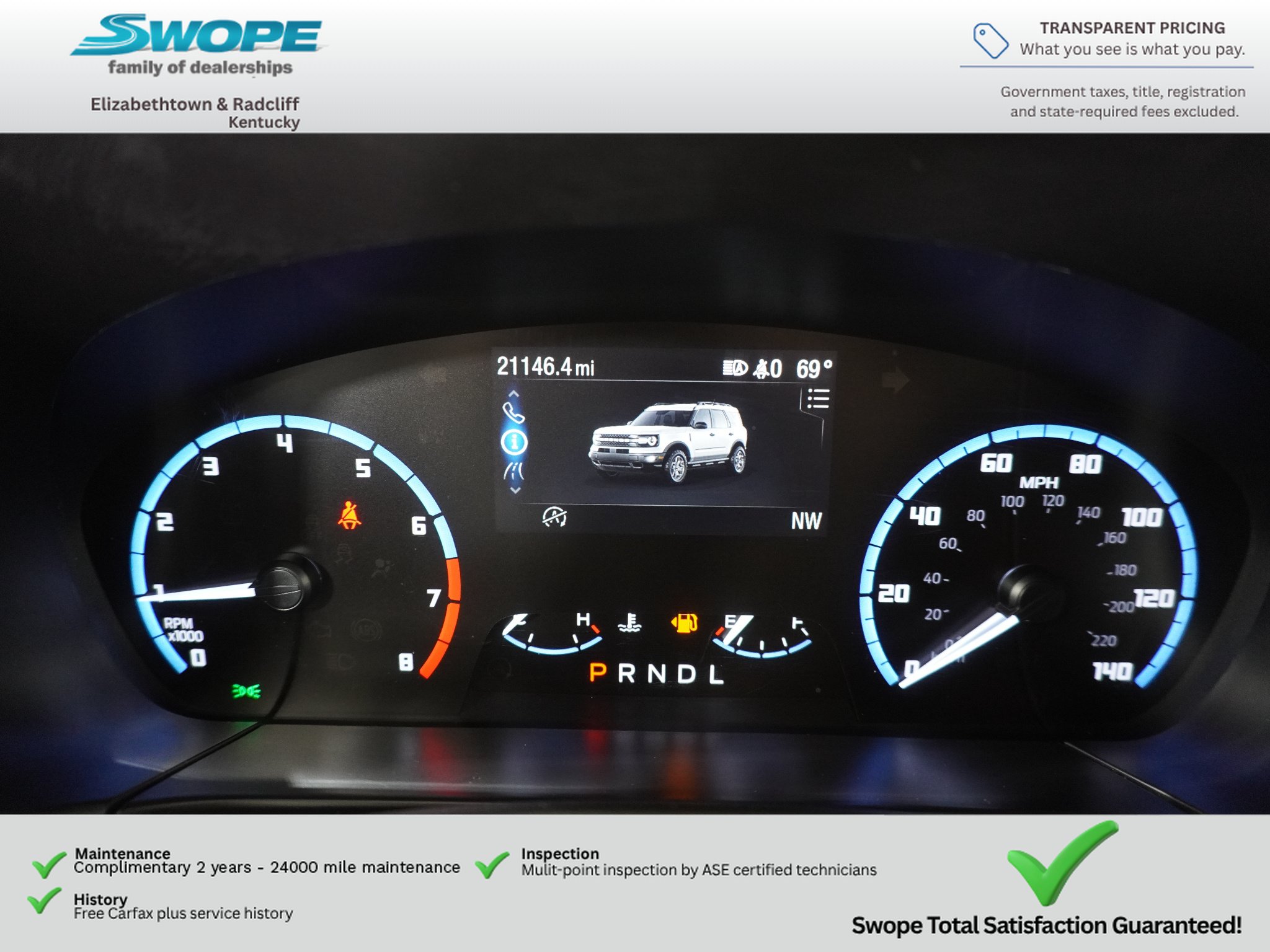 Used 2023 Ford Bronco Sport Heritage w/ Heritage Convenience Package AWD/4WD image 17