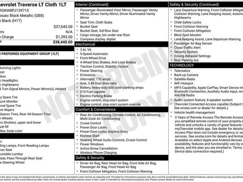 Used 2023 Chevrolet Traverse LT FWD image 6