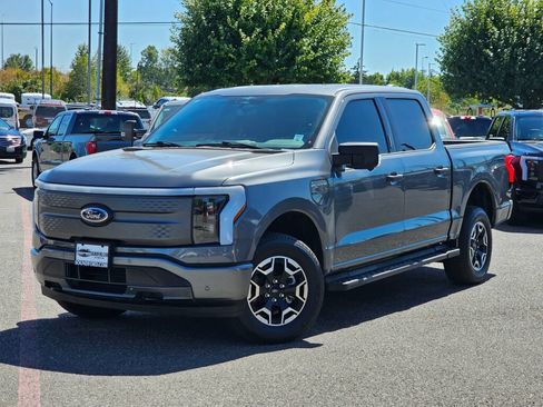 Certified 2023 Ford F150 Lightning XLT w/ Tow Technology Package AWD/4WD image 1