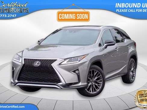 Used 2018 Lexus RX 350 F Sport w/ 3500 lbs Tow Prep Package AWD/4WD image 1