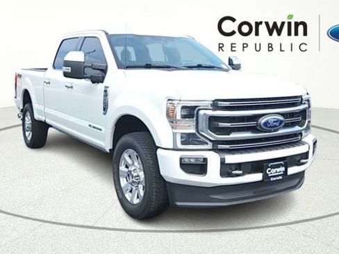 Certified 2021 Ford F250 Platinum w/ FX4 Off-Road Package AWD/4WD image 1