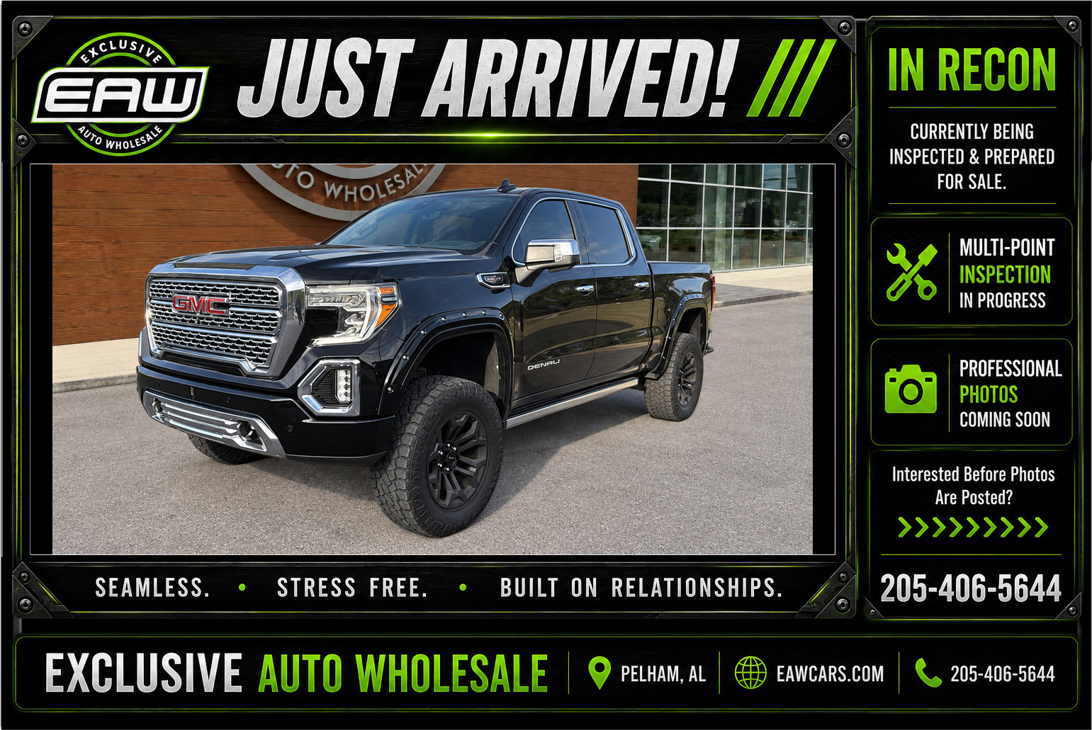 Used 2019 GMC Sierra 1500 Denali w/ Denali Ultimate Package AWD/4WD image 1