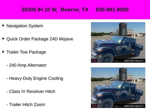 Used 2023 Jeep Gladiator Mojave w/ Cold Weather Group AWD/4WD image 10