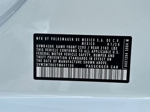 New 2026 Volkswagen Jetta GLI Autobahn FWD image 38