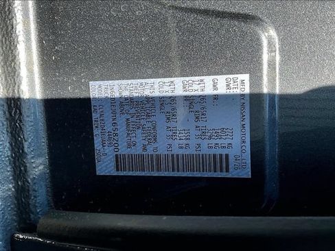 New 2026 Nissan Frontier SV w/ All-Weather Content Package RWD image 13