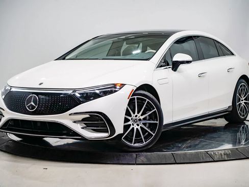 Used 2023 Mercedes-Benz EQS 580 4MATIC Sedan image 1