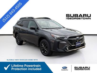 New 2025 Subaru Outback Onyx Edition