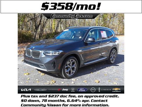 Used 2022 BMW X3 sDrive30i image 1
