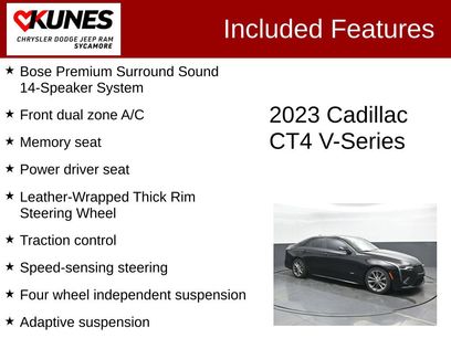 Used 2023 Cadillac CT4 V w/ Navigation Package
