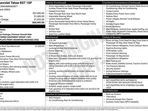 Used 2021 Chevrolet Tahoe RST RWD image 17