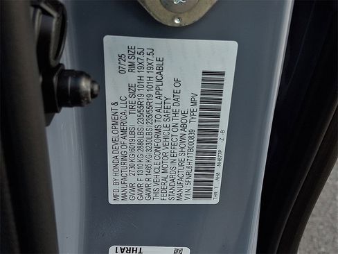 New 2026 Honda Odyssey Sport-L image 10