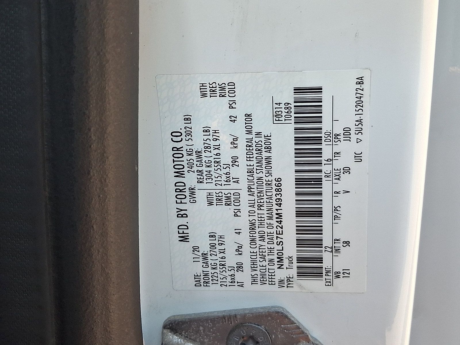 Used 2021 Ford Transit Connect XL FWD image 26
