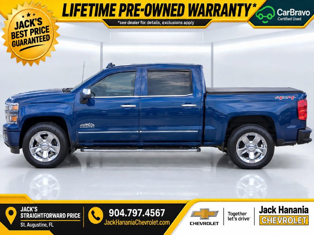 Certified 2015 Chevrolet Silverado 1500 High Country w/ High Country Premium Package AWD/4WD image 4