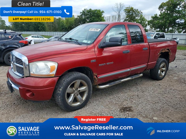 Used 2006 Dodge Ram 1500 Truck Laramie w/ Trailer Tow Group AWD/4WD image 1