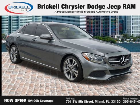 Used 2018 Mercedes-Benz C 300 Sedan w/ Premium Package image 2
