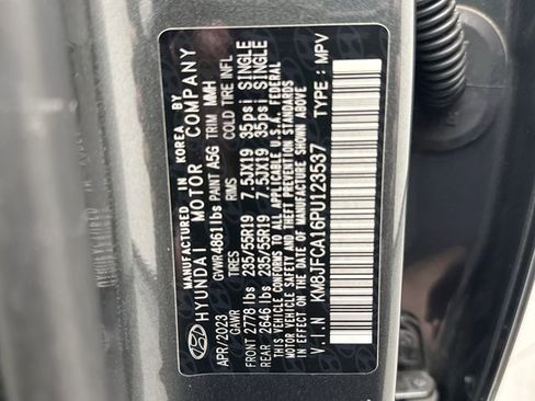 Used 2023 Hyundai Tucson SEL AWD/4WD image 11