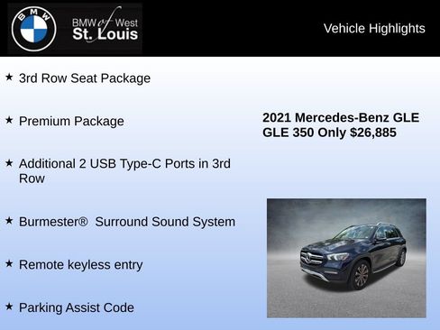 Used 2021 Mercedes-Benz GLE 350 4MATIC image 8
