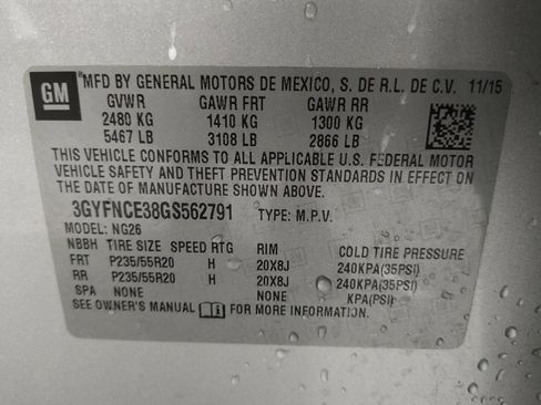 Used 2016 Cadillac SRX Performance w/ Midnight Edition Package FWD image 33