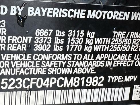 Certified 2023 BMW iX xDrive50 w/ Sport Package image 47