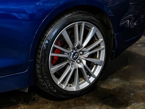 Used 2019 INFINITI Q50 Red Sport 400 w/ Sensory Package AWD/4WD image 59