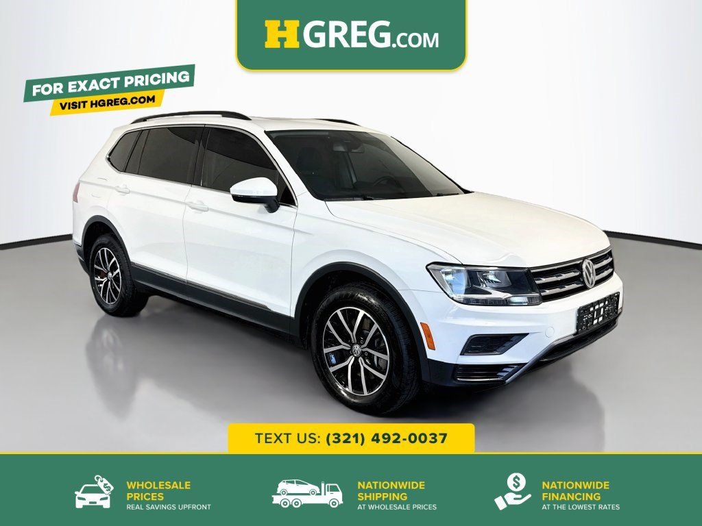 Used 2021 Volkswagen Tiguan SE AWD/4WD image 1