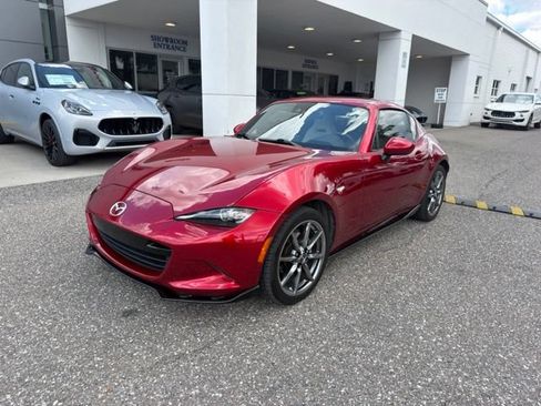 Used 2021 MAZDA MX-5 Miata RF Grand Touring w/ Appearance Package RWD image 2