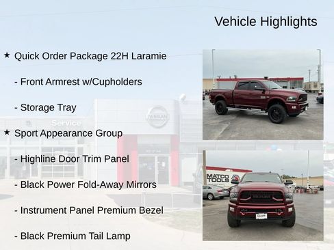Used 2018 RAM 2500 Laramie w/ Sport Appearance Group AWD/4WD image 7