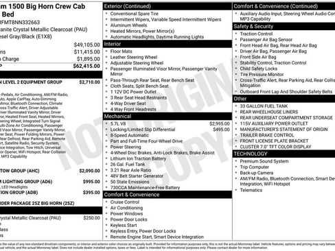 Certified 2022 RAM 1500 Big Horn image 51