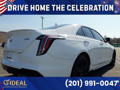 Used 2021 Cadillac CT4 V w/ Technology Package AWD/4WD image 19