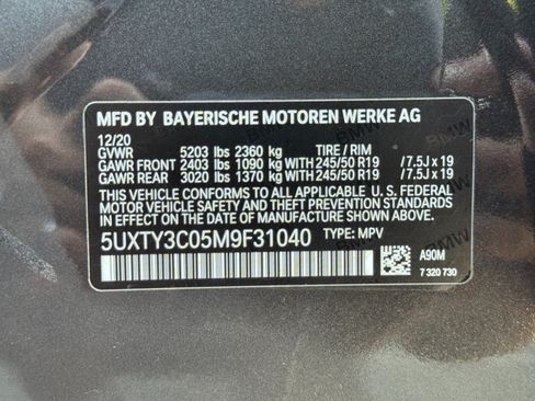 Used 2021 BMW X3 sDrive30i w/ Convenience Package RWD image 44
