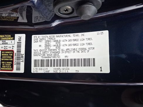 New 2026 Toyota Sequoia Capstone image 20