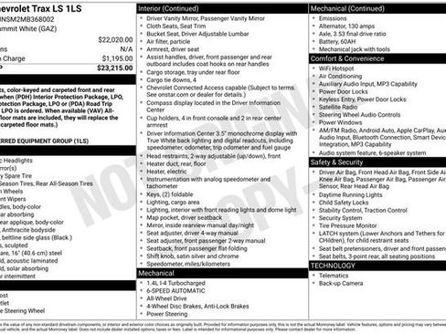 Used 2021 Chevrolet Trax LS image 20