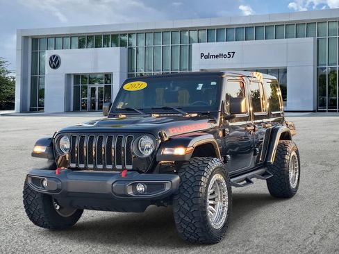 Used 2021 Jeep Wrangler Unlimited Rubicon AWD/4WD image 3