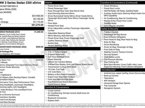 Used 2025 BMW 330i xDrive Sedan image 7
