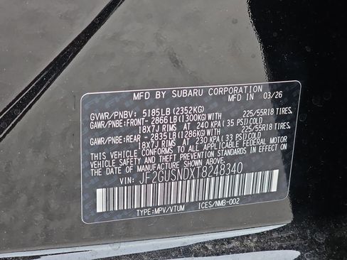 New 2026 Subaru Crosstrek 2.5i Limited AWD/4WD image 38