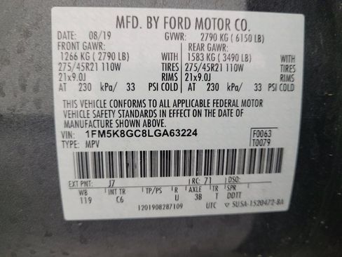 Used 2020 Ford Explorer ST w/ ST Street Pack AWD/4WD image 33
