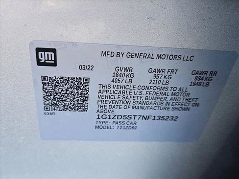 Used 2022 Chevrolet Malibu LT FWD image 15