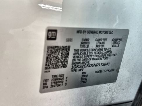 Used 2022 GMC Yukon XL SLT w/ SLT Premium Package image 30