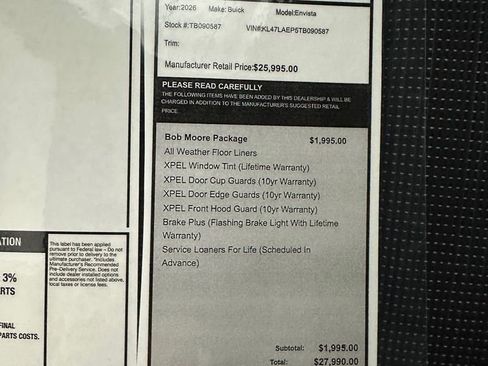 New 2026 Buick Envista Preferred image 26