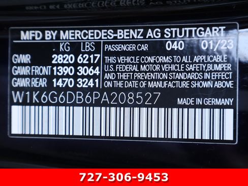 Certified 2023 Mercedes-Benz S 500 4MATIC image 26