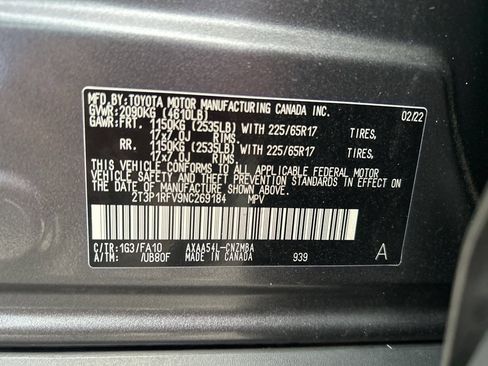 Used 2022 Toyota RAV4 XLE w/ Convenience Package image 37