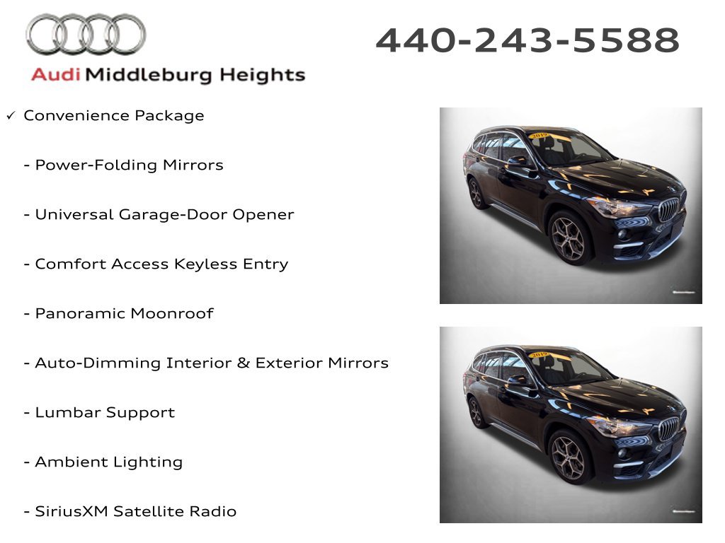 Used 2019 BMW X1 xDrive28i w/ Convenience Package AWD/4WD image 6
