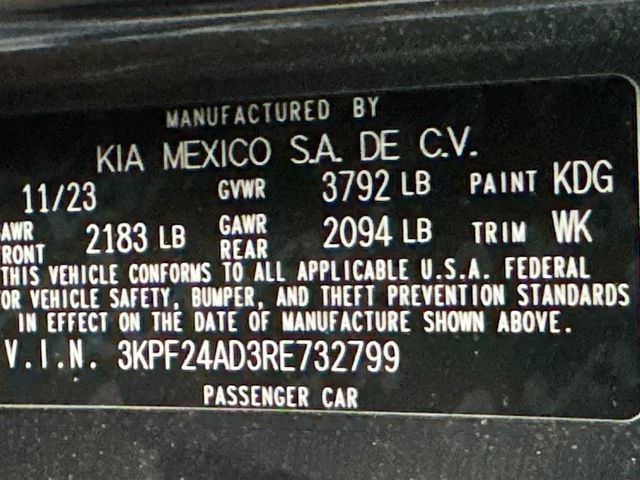 Used 2024 Kia Forte LXS FWD image 30