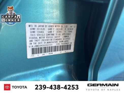 Used 2012 Honda Fit image 18